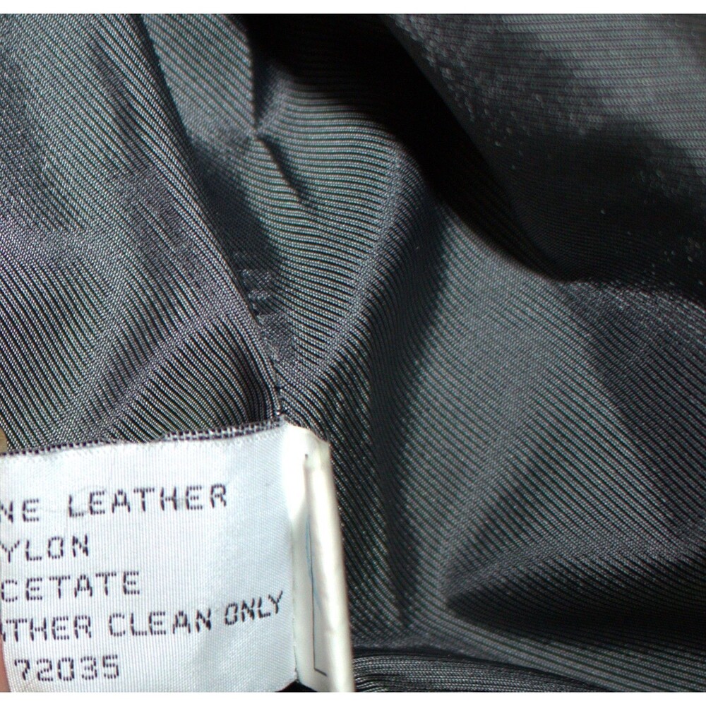 Juliet Michelle by Adler Women's Large Lambskin Leather Jacket Black Luxury - Picture 12 of 14